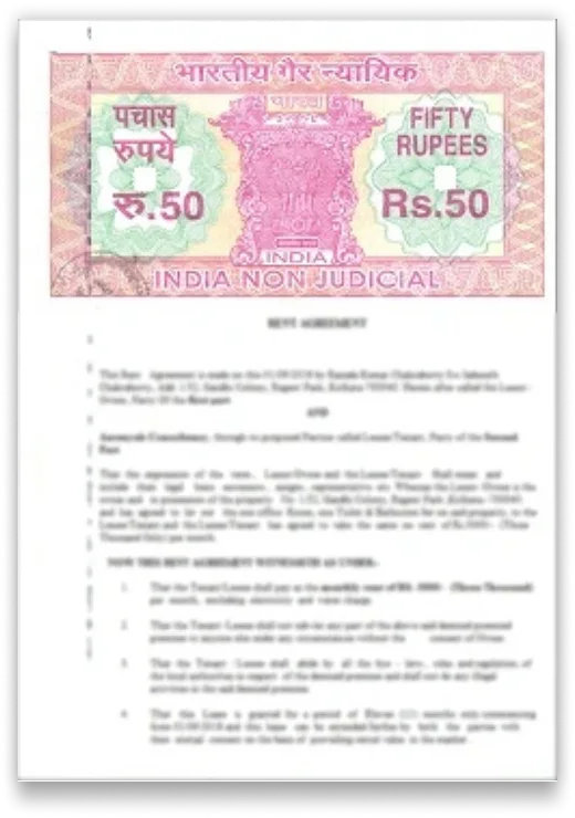 Rajasthan Sale Deed