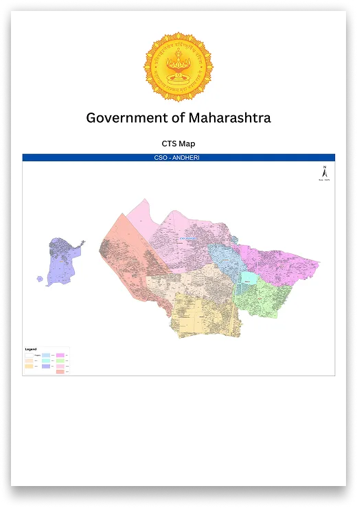 Maharashtra CTS Map